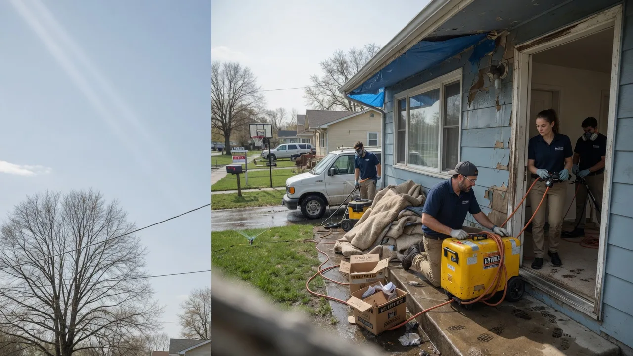 Basement Flood Cleanup in Seneca, IL near me
